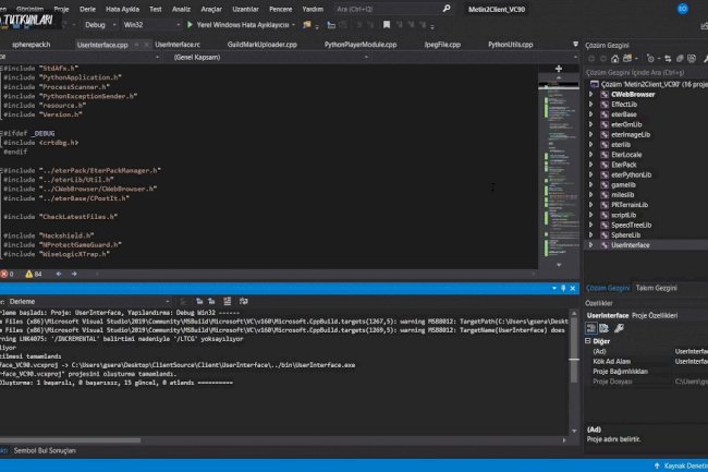 Metin2 files nasıl build edilir