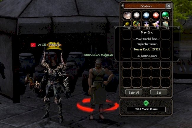 Metin puanı ve mağazası sistemi